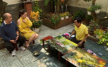 Gặp kỳ tài hội họa từng vẽ chân dung cựu tổng thống Mỹ và 4 lần lập kỷ lục