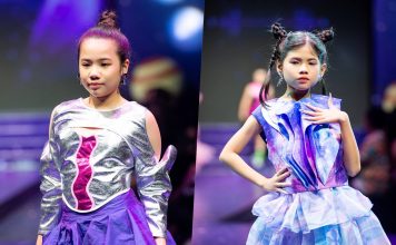 Cặp mẫu nhí chị em Linh Đan – An Nhiên toả sáng tại Kids Fashion Design Runway 2023